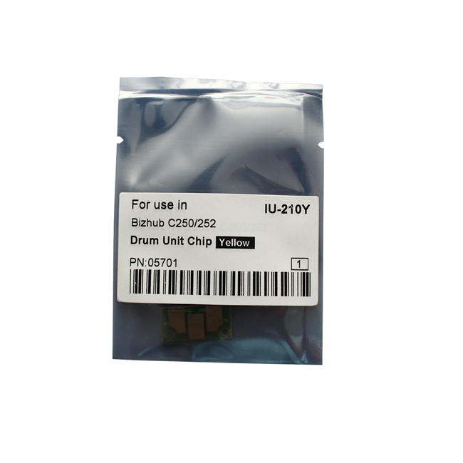 IU-210Y Drum Chip for Konica Minolta Bizhub C250