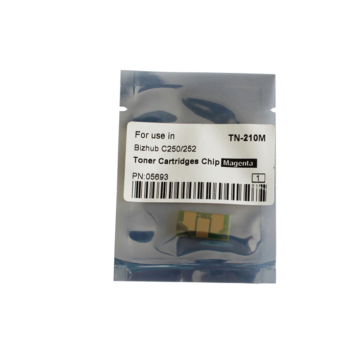 TN-210M Toner Chip for Konica Minolta Bizhub C250