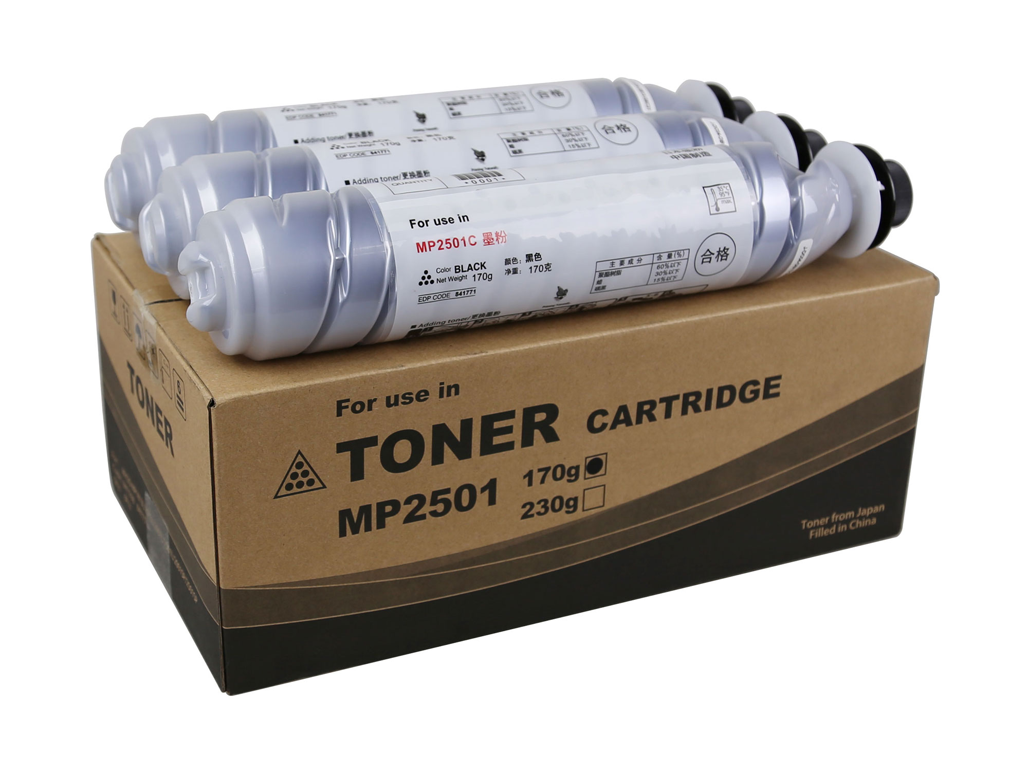 841771 MP2501C Toner Cartridge-CHN for Ricoh MP1813L