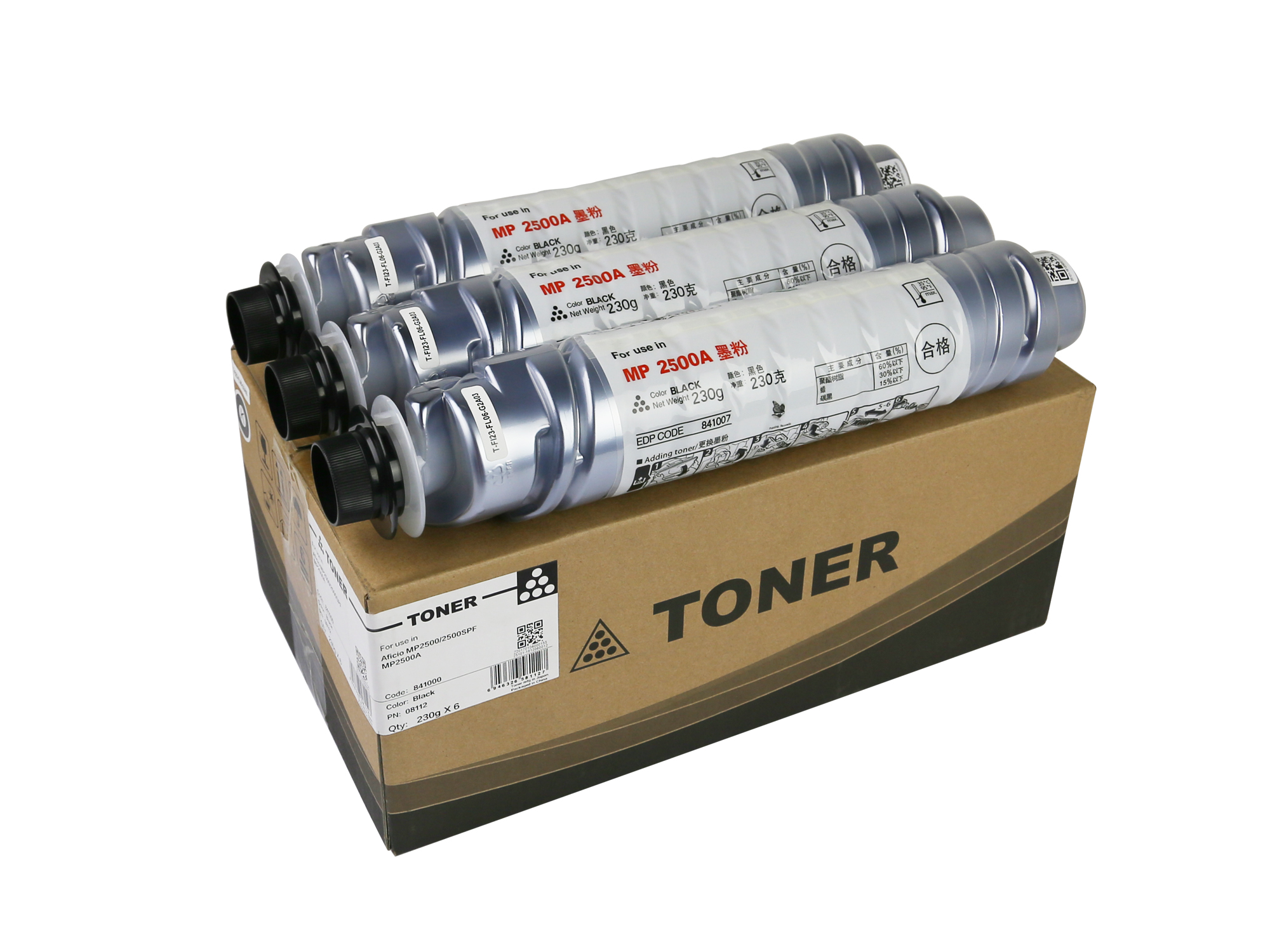 841000 841356 MP2500A Toner Cartridge for Ricoh Aficio MP2500