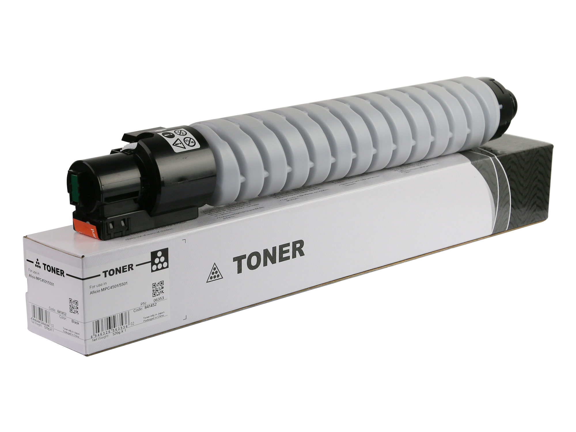 841452 Black Toner Cartridge  for Ricoh Aficio MPC4501