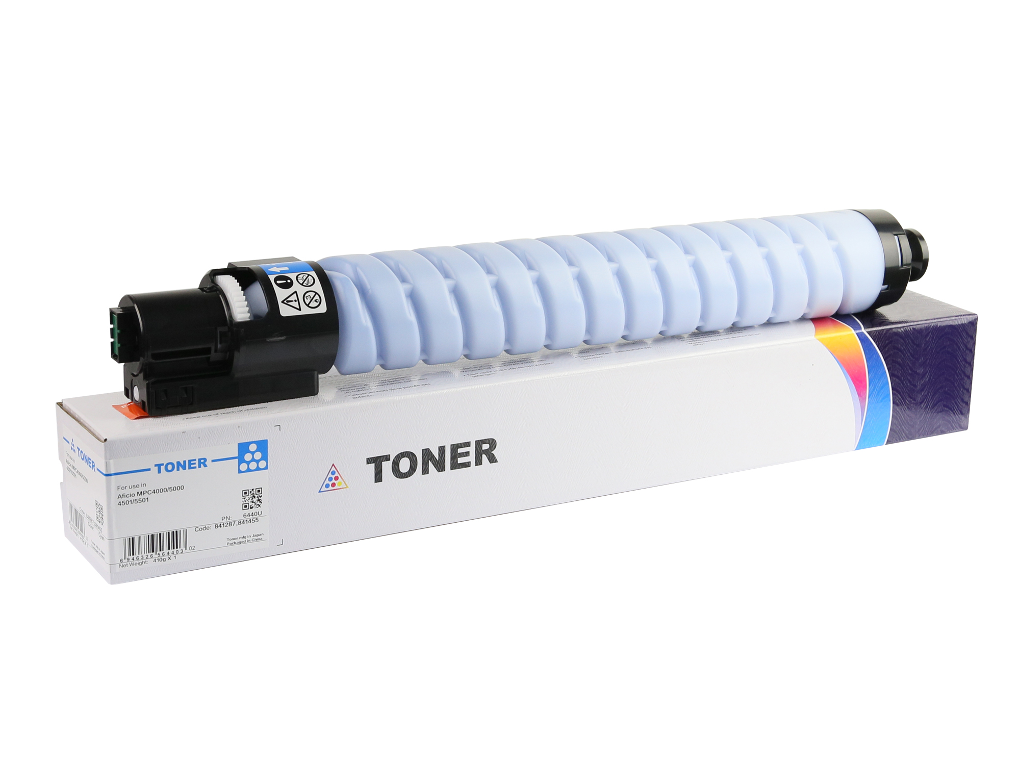 841287 841455 Cyan Toner Cartridge for Ricoh Aficio MPC4501