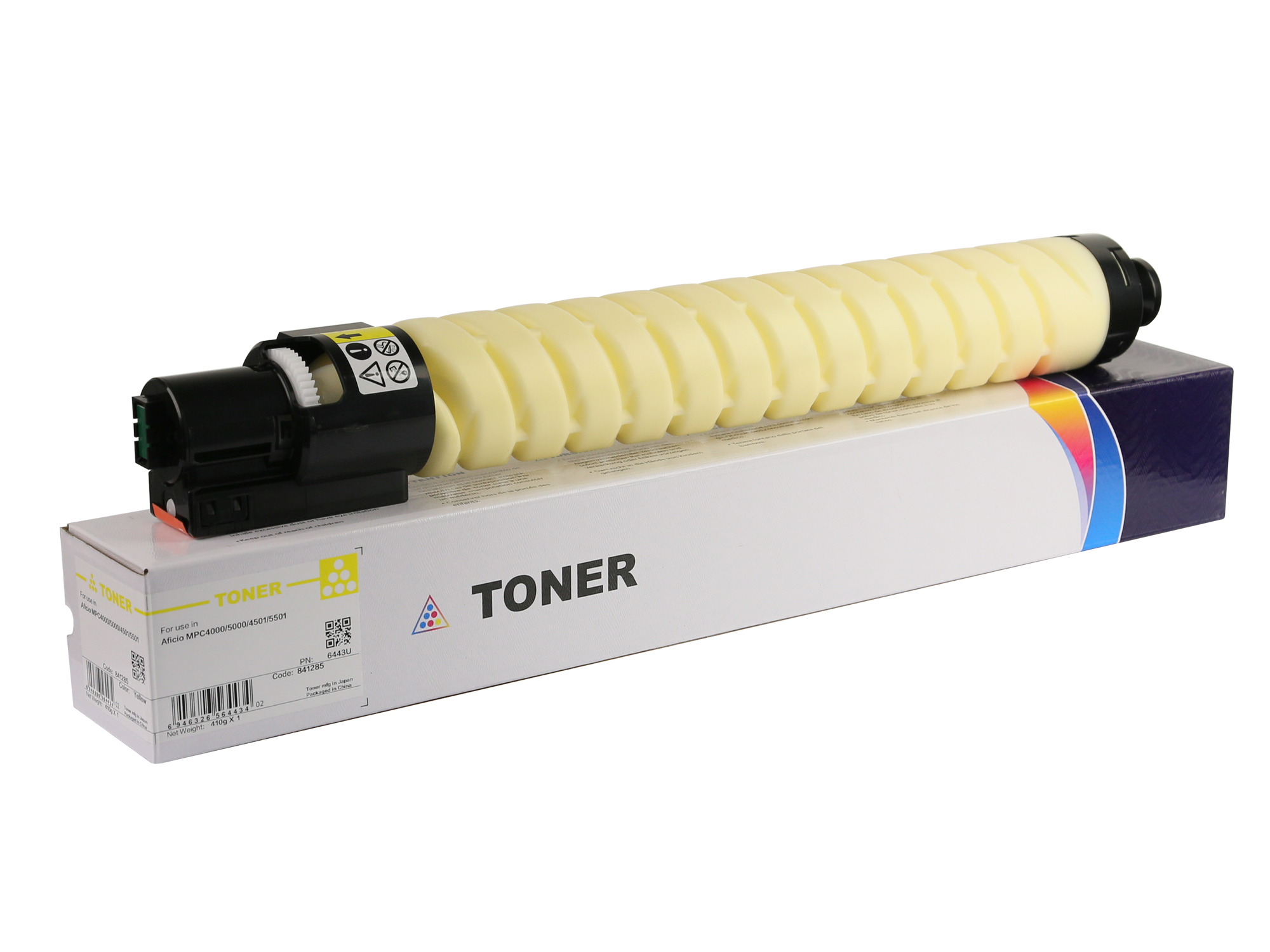 841285 841453 Yellow Toner Cartridge for Ricoh Aficio MPC4501
