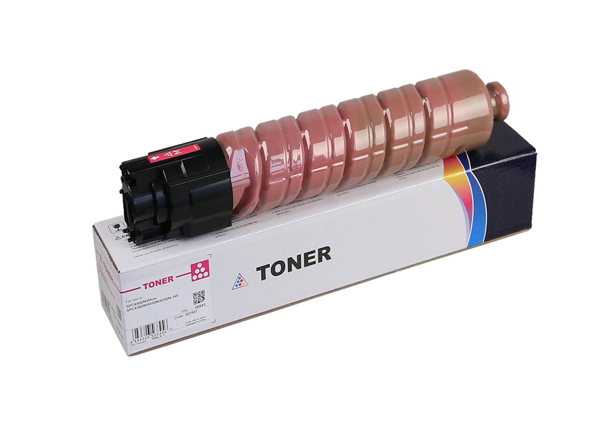 821107 SP C430A 821072 Magenta Toner Cartridge for Ricoh SPC440DN 