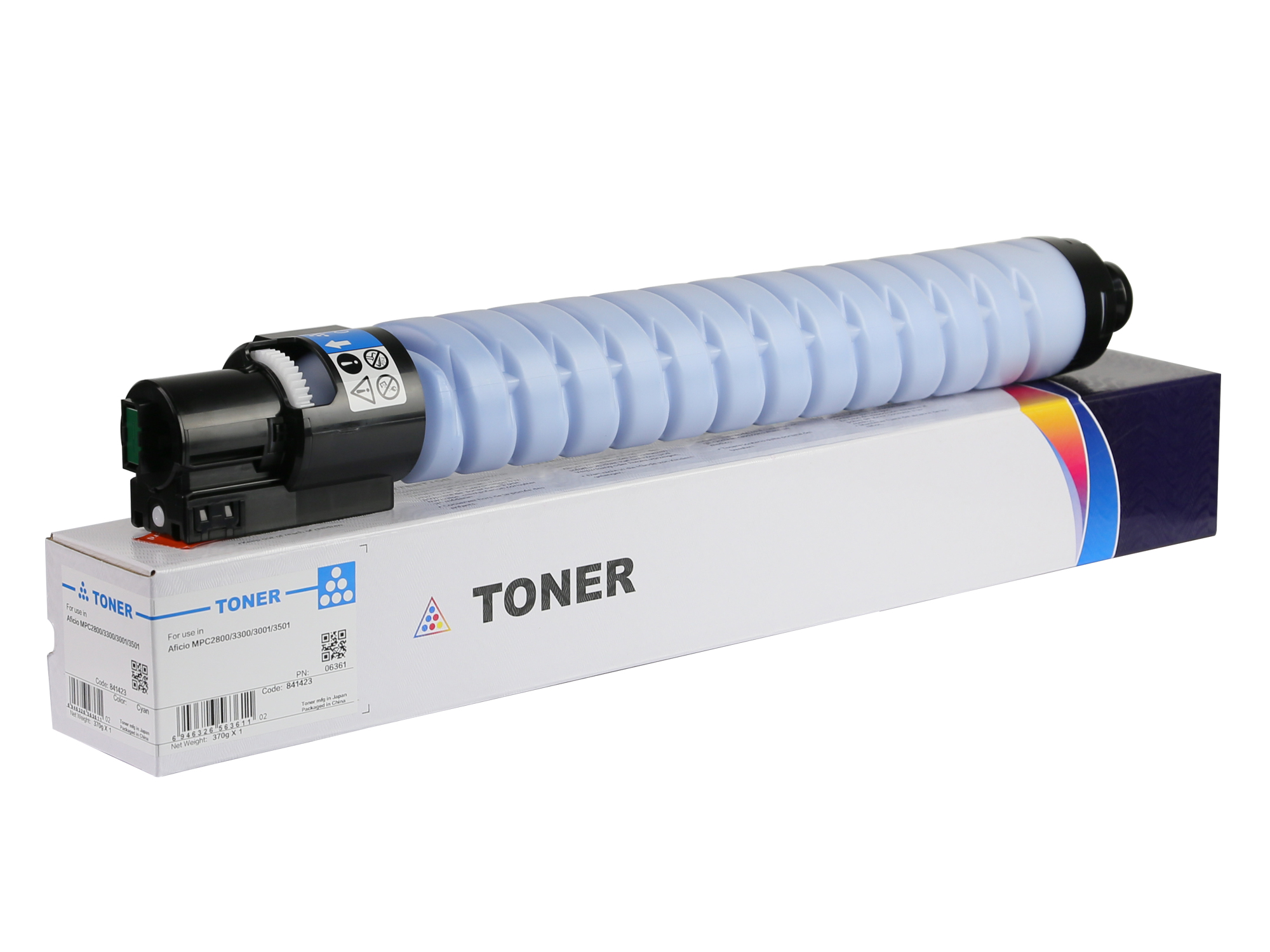 841423 841279 Cyan Toner Cartridge for Ricoh Aficio MPC2800