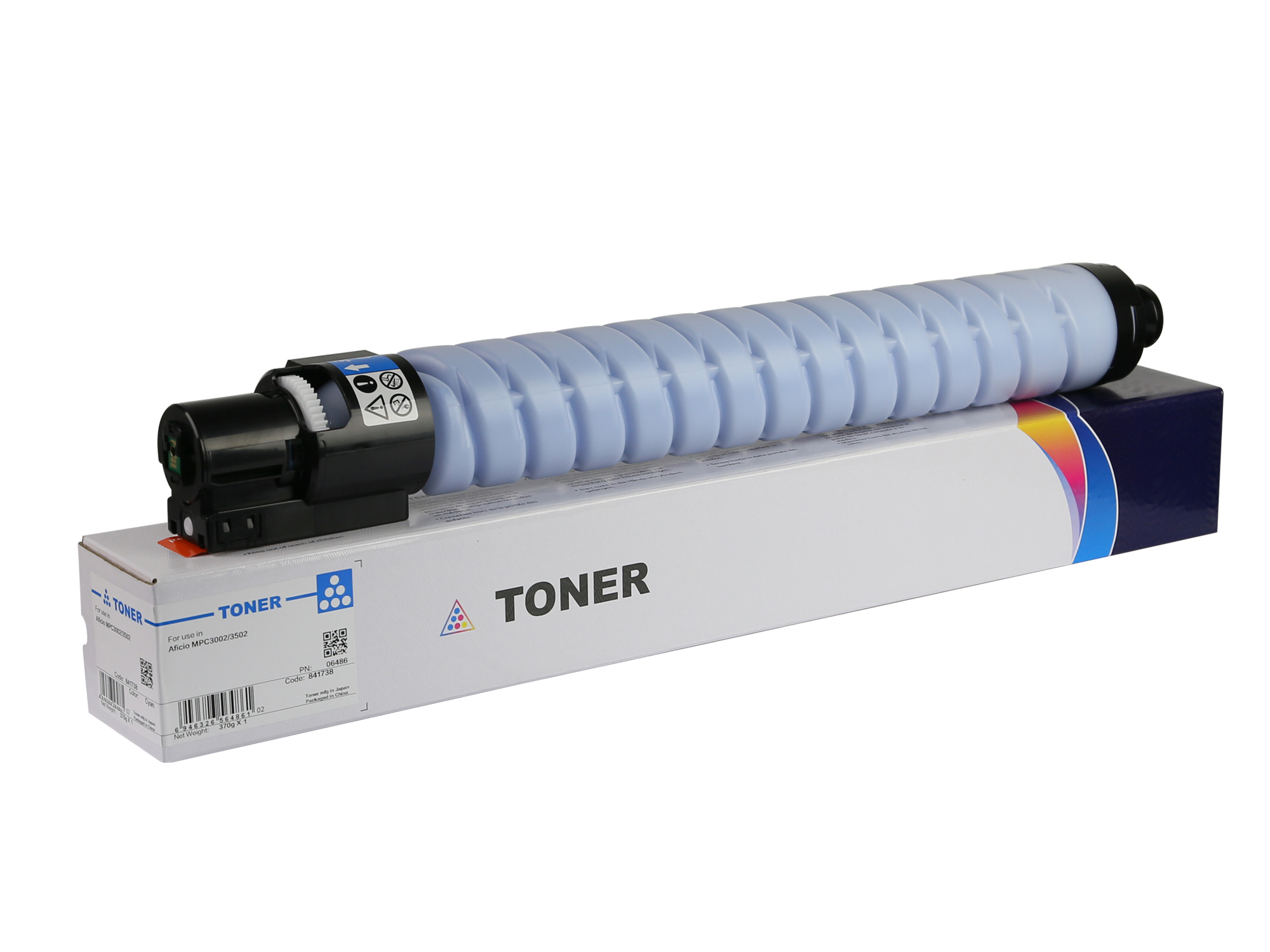 841738 841650 Cyan Toner Cartridge for Ricoh Aficio MPC3002