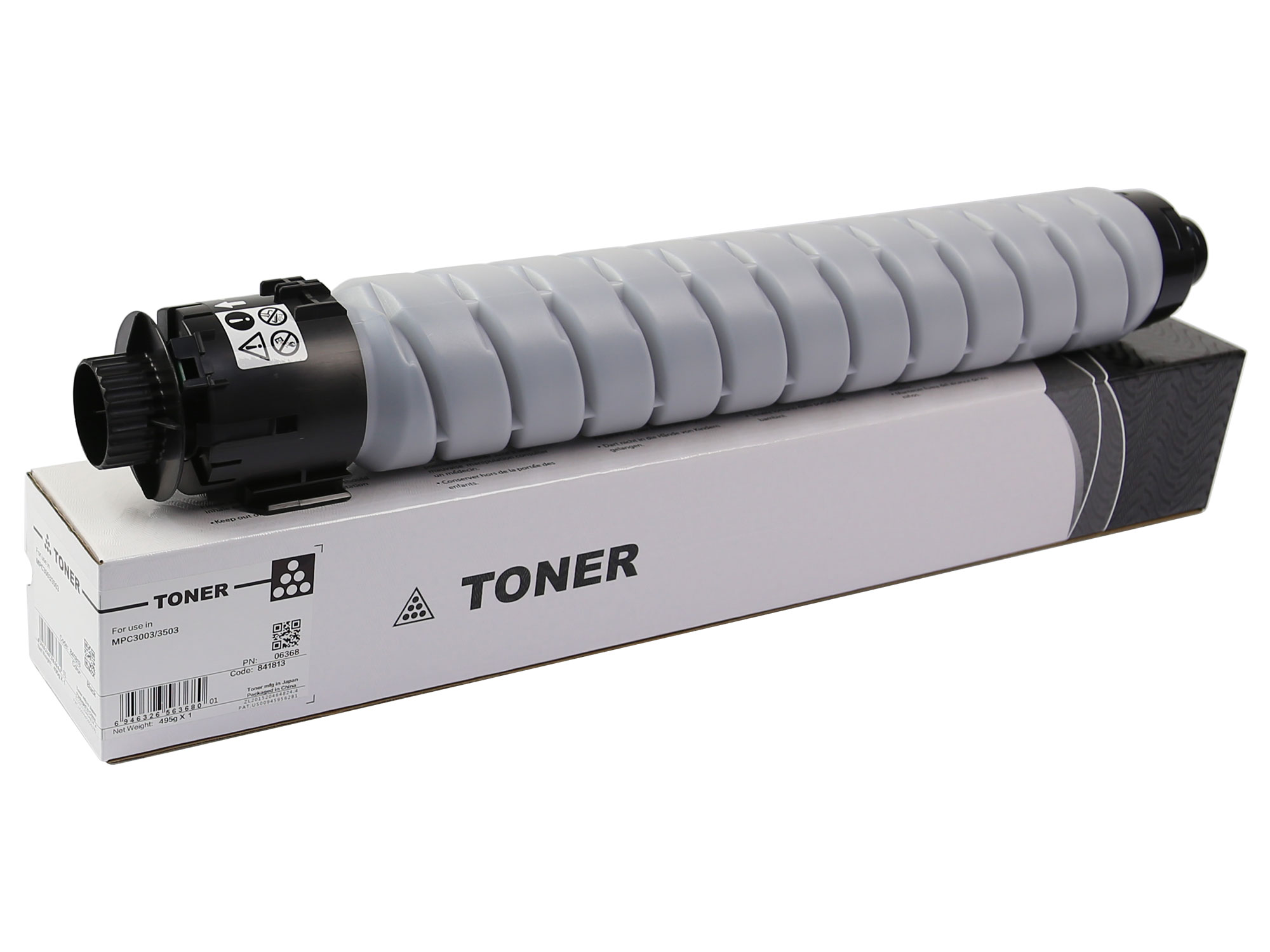 841813 841817 CPP Black Toner Cartridge for Ricoh MPC3003