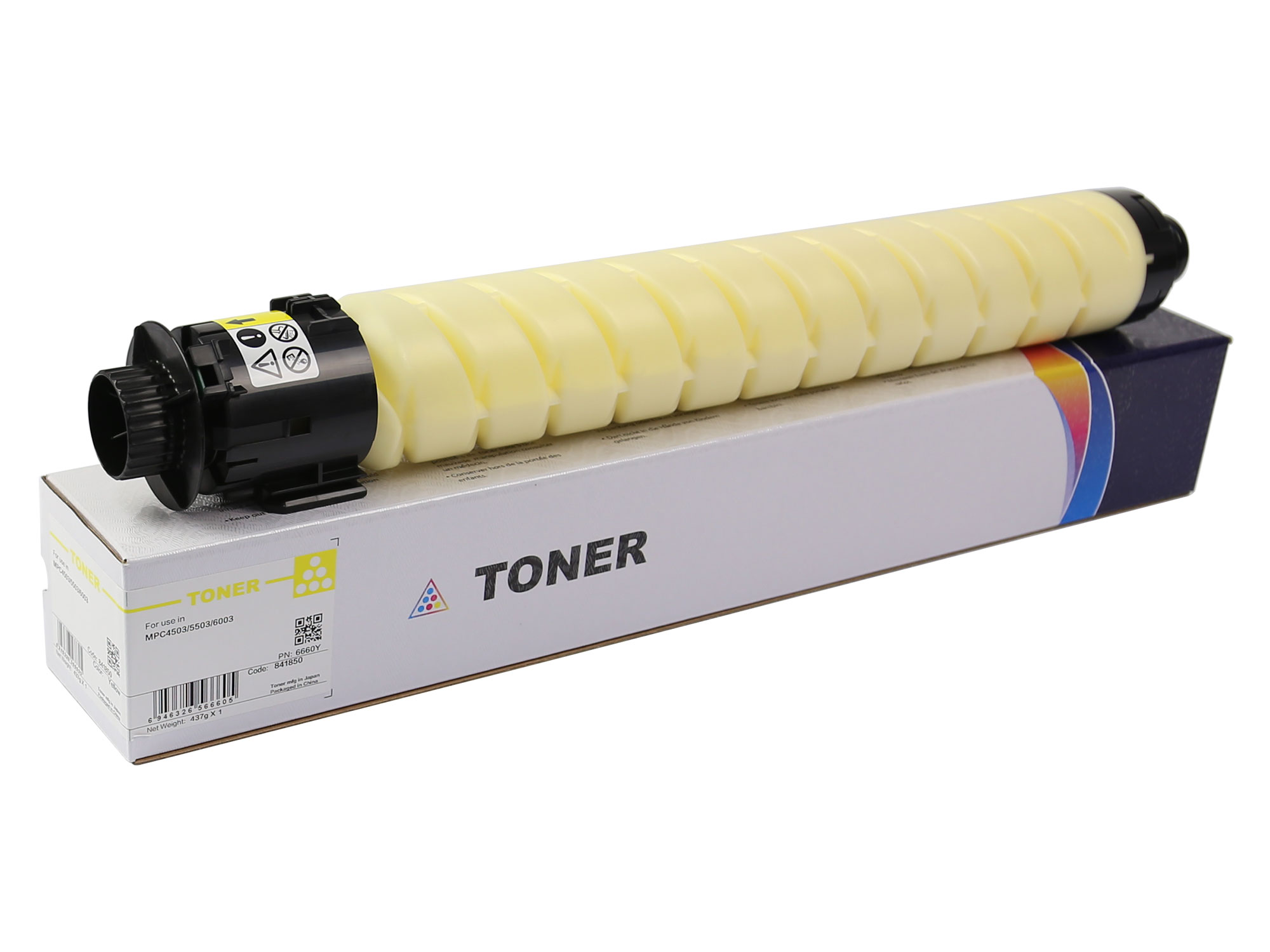 841850 CPP Yellow Toner Cartridge for Ricoh MPC4503