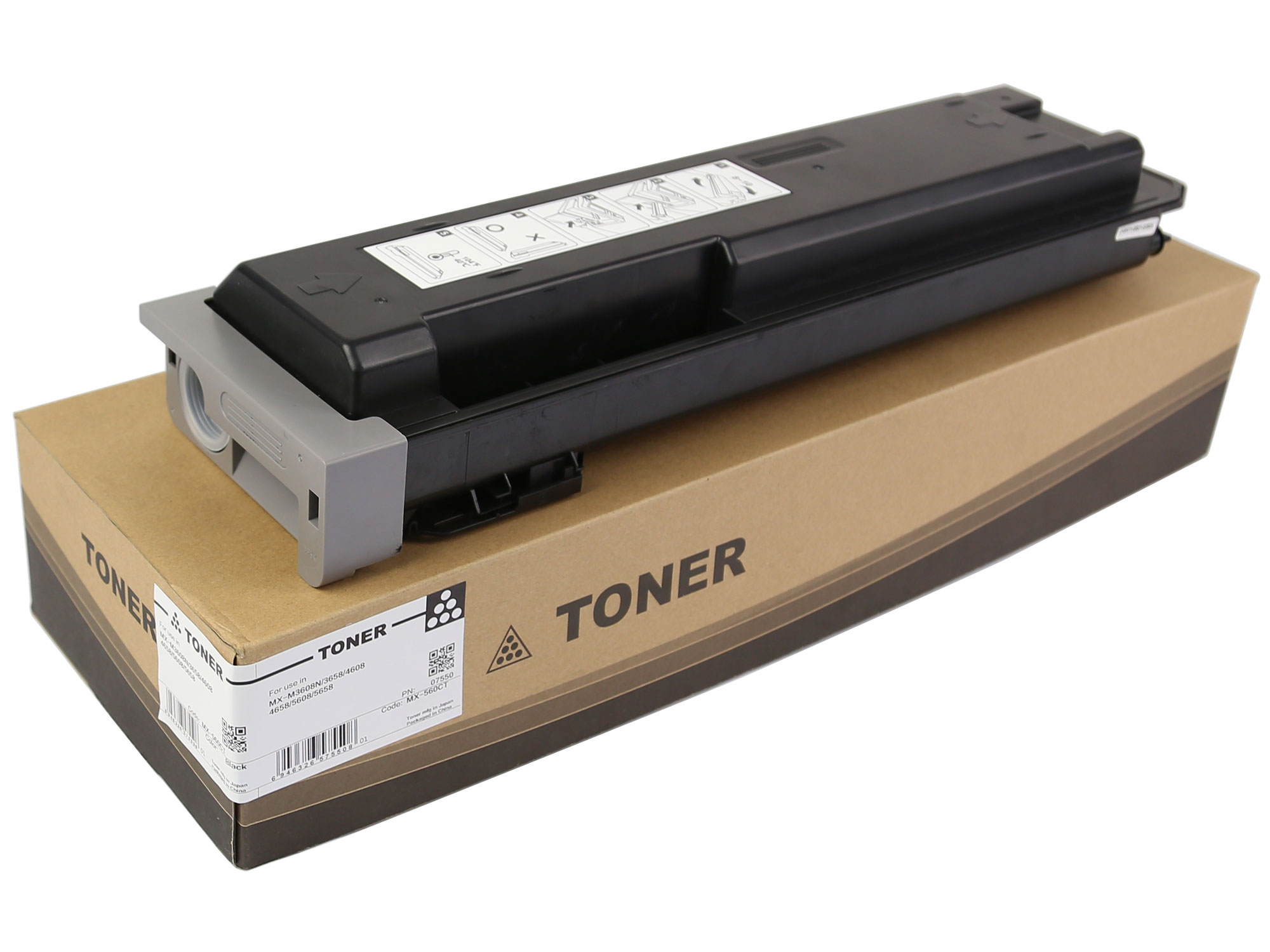 MX-560CT Toner Cartridge for Sharp MX-M3608N