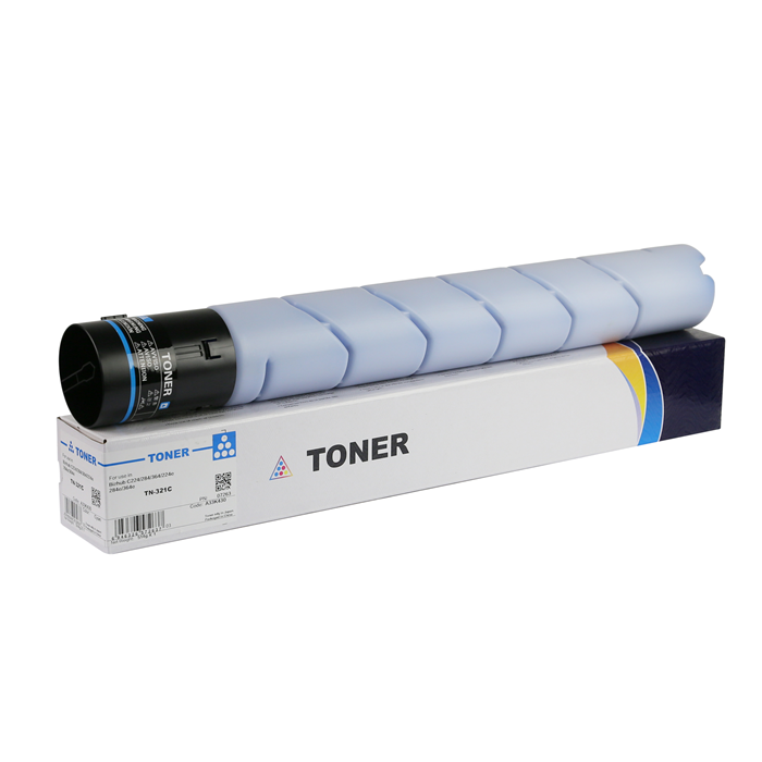 A33K430 TN-321C Toner Cartridge for Konica Minolta Bizhub C224/284/364  