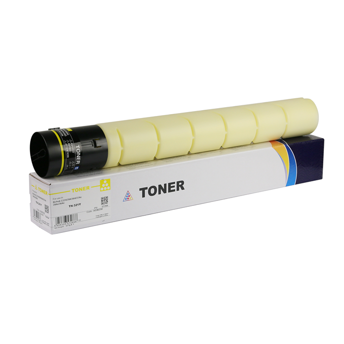 A33K230 TN-321Y Toner Cartridge for Konica Minolta Bizhub C224/284/364