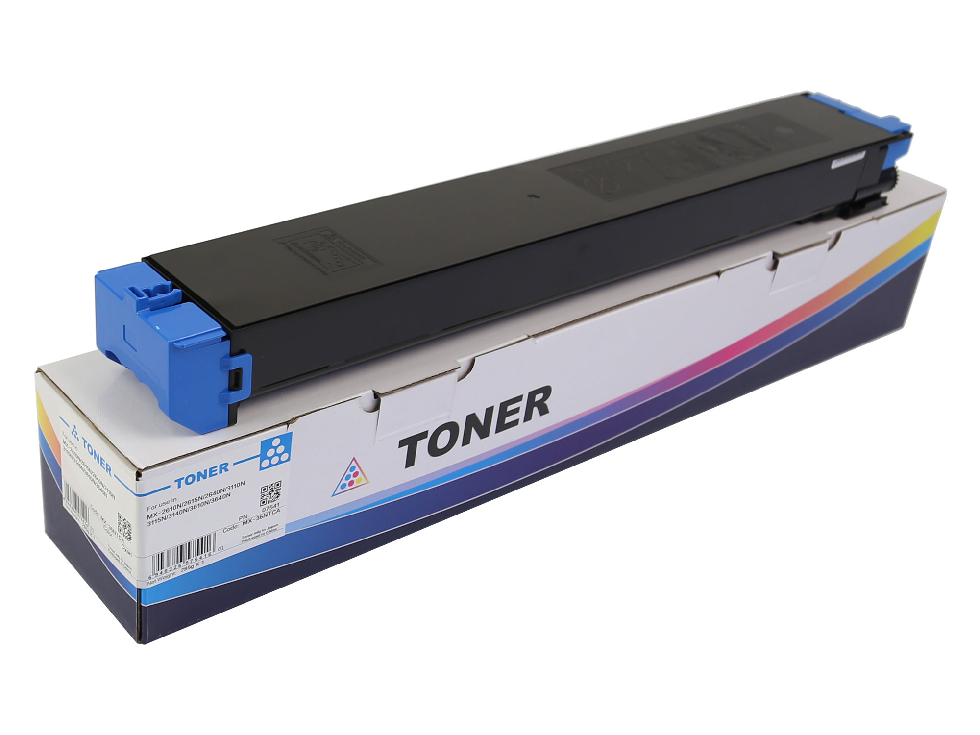 MX-36NTCA Cyan Toner Cartridge for Sharp MX-2610N