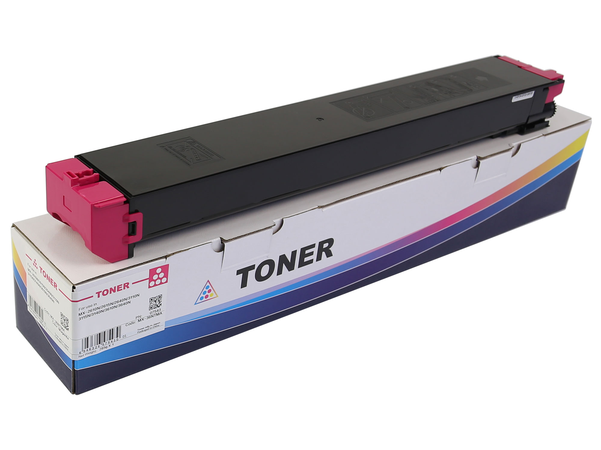 MX-36NTMA Magenta Toner Cartridge for Sharp MX-2610N