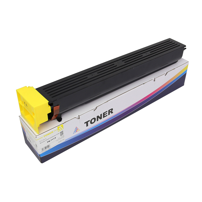 A3VU230 TN-711Y Toner Cartridge for Konica Minolta Bizhub C654/754/654e/754e