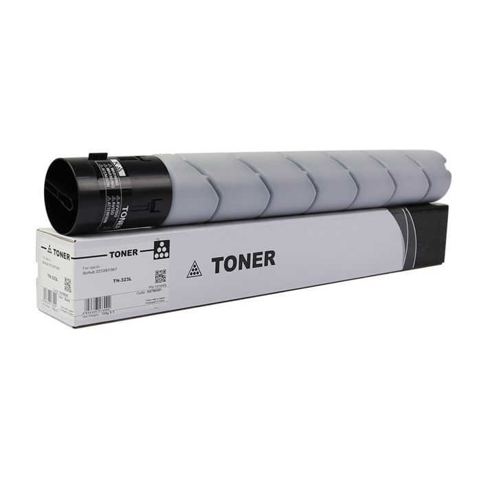 A87M081 TN-323L Toner Cartridge-Chemical for Konica Minolta Bizhub 227/287/367