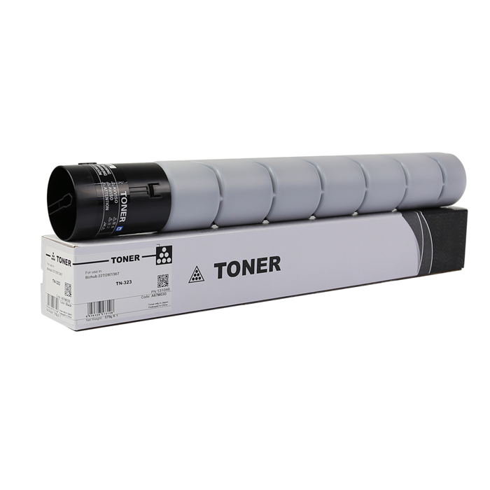 A87M030 TN-323 Toner Cartridge-Chemical for Konica Minolta Bizhub 227/287/367