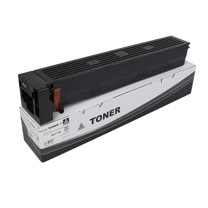 TN-711K/712 Toner Cartridge-Chemical for Konica Minolta Bizhub 654/754/654e/754e