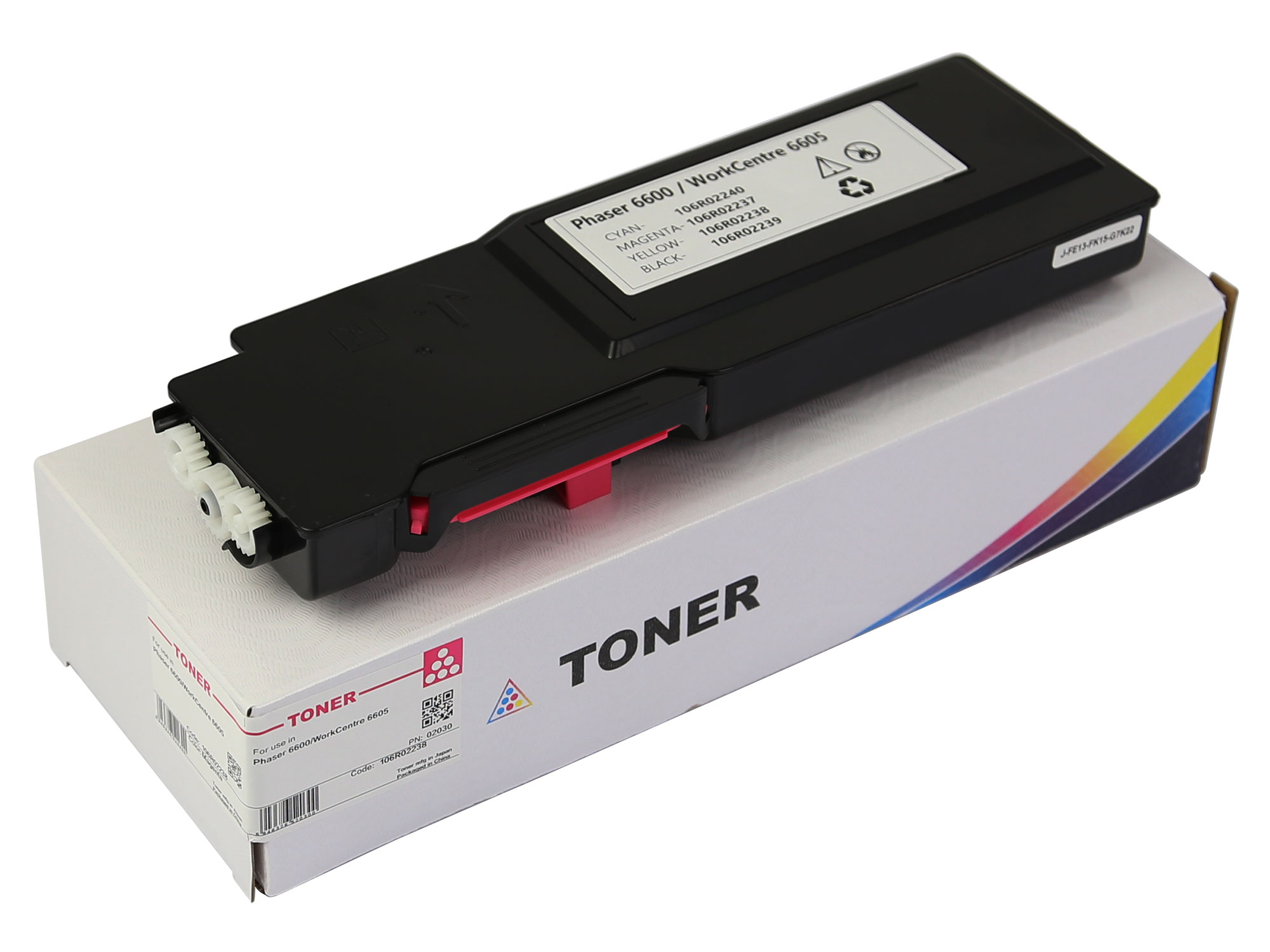 106R02238 Magenta Toner Cartridge Metered-Chemical for Xerox Phaser 6600