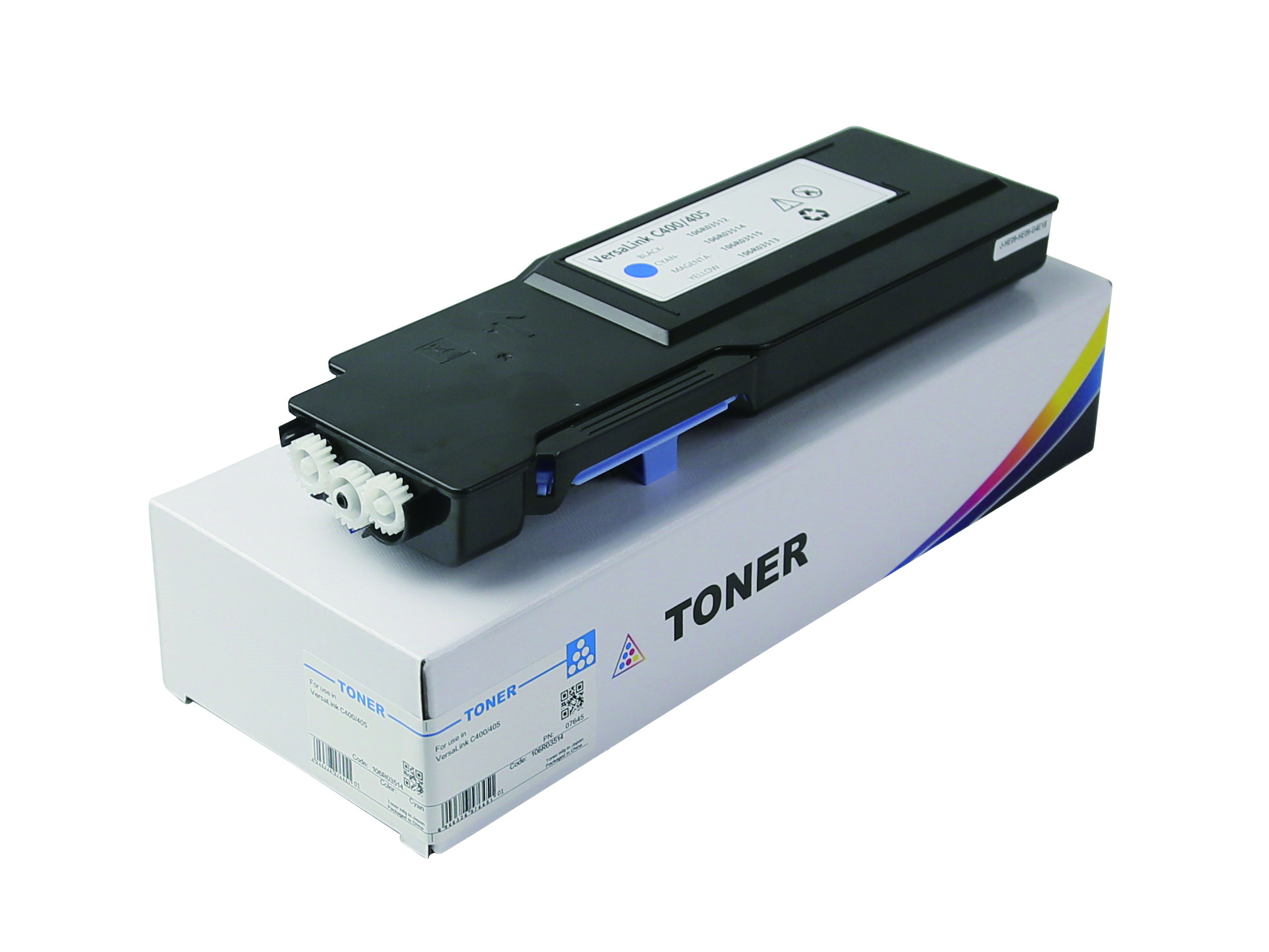 106R03514 Cyan High Capacity Toner Cartridge-Chemical for Xerox VersaLink C400