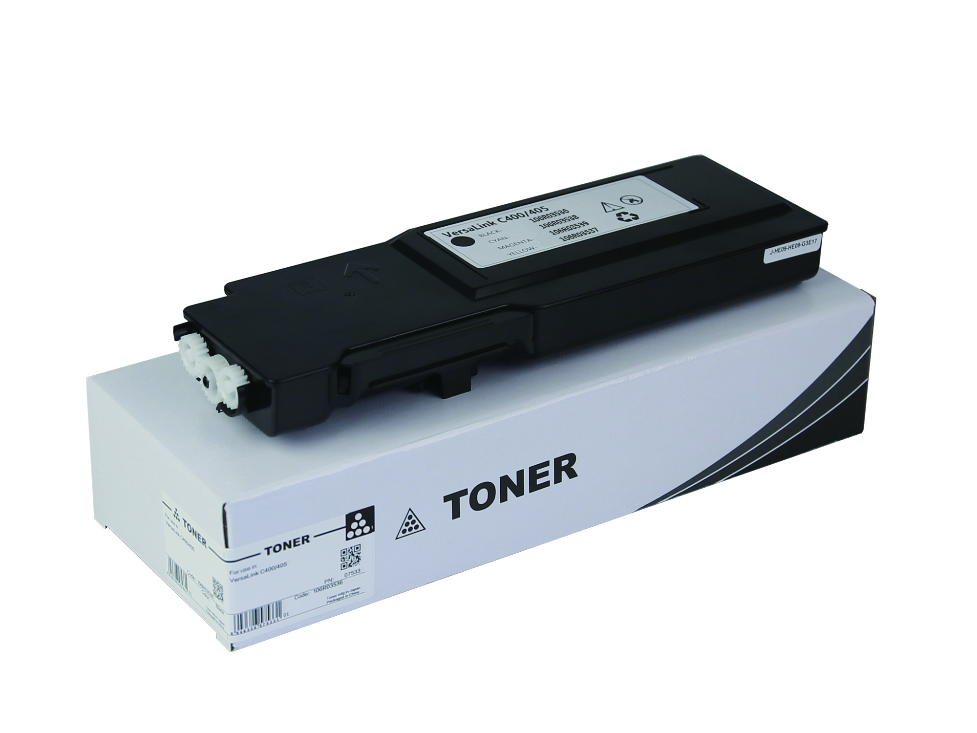 106R03536 Black Extra High Capacity Toner Cartridge Metered-Chemical for Xerox VersaLink C400