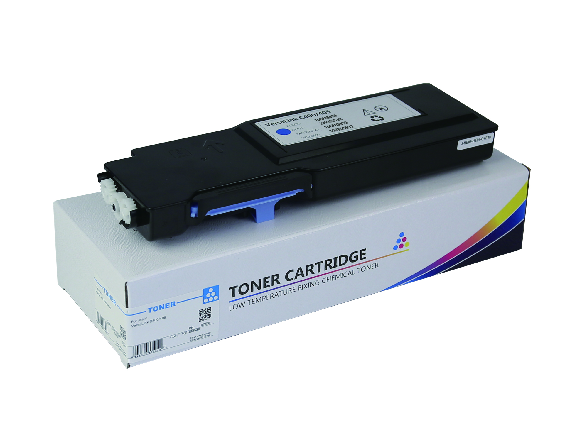 106R03538 Cyan Extra High Capacity Toner Cartridge Metered-Chemical for Xerox VersaLink C400 