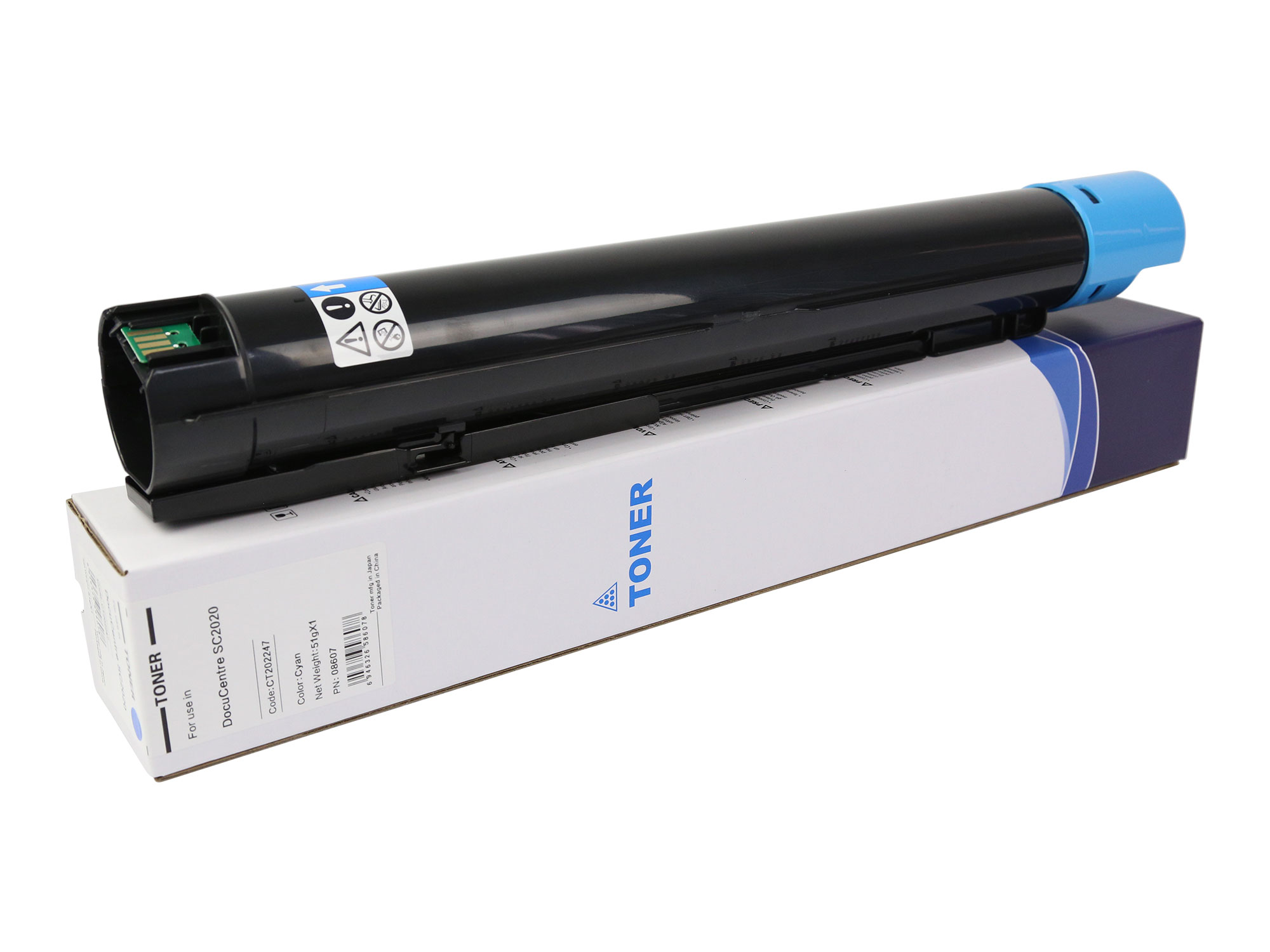 CT202247 Cyan Toner Cartridge-Chemical for Xerox DocuCentre SC2020