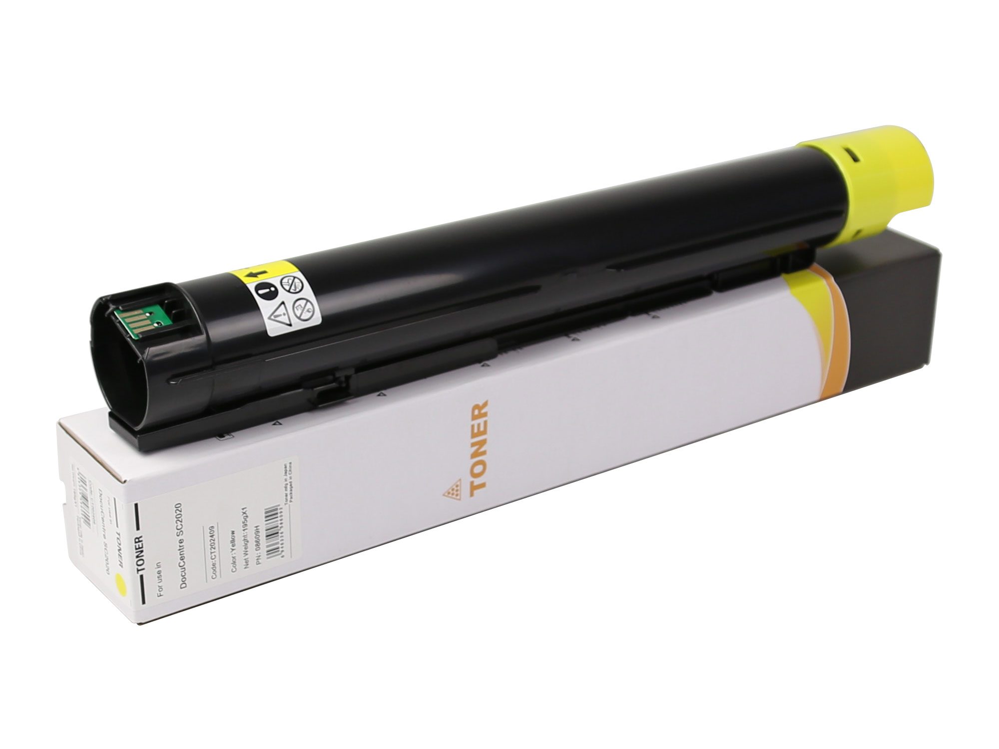 CT202409 Yellow High Capacity Toner Cartridge-Chemical for Xerox DocuCentre SC2020 