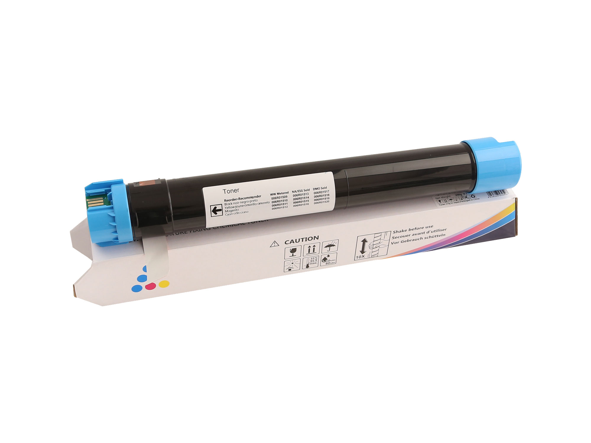 CT202106 Cyan Toner Cartridge Metered-Chemical for Xerox IVC2270 