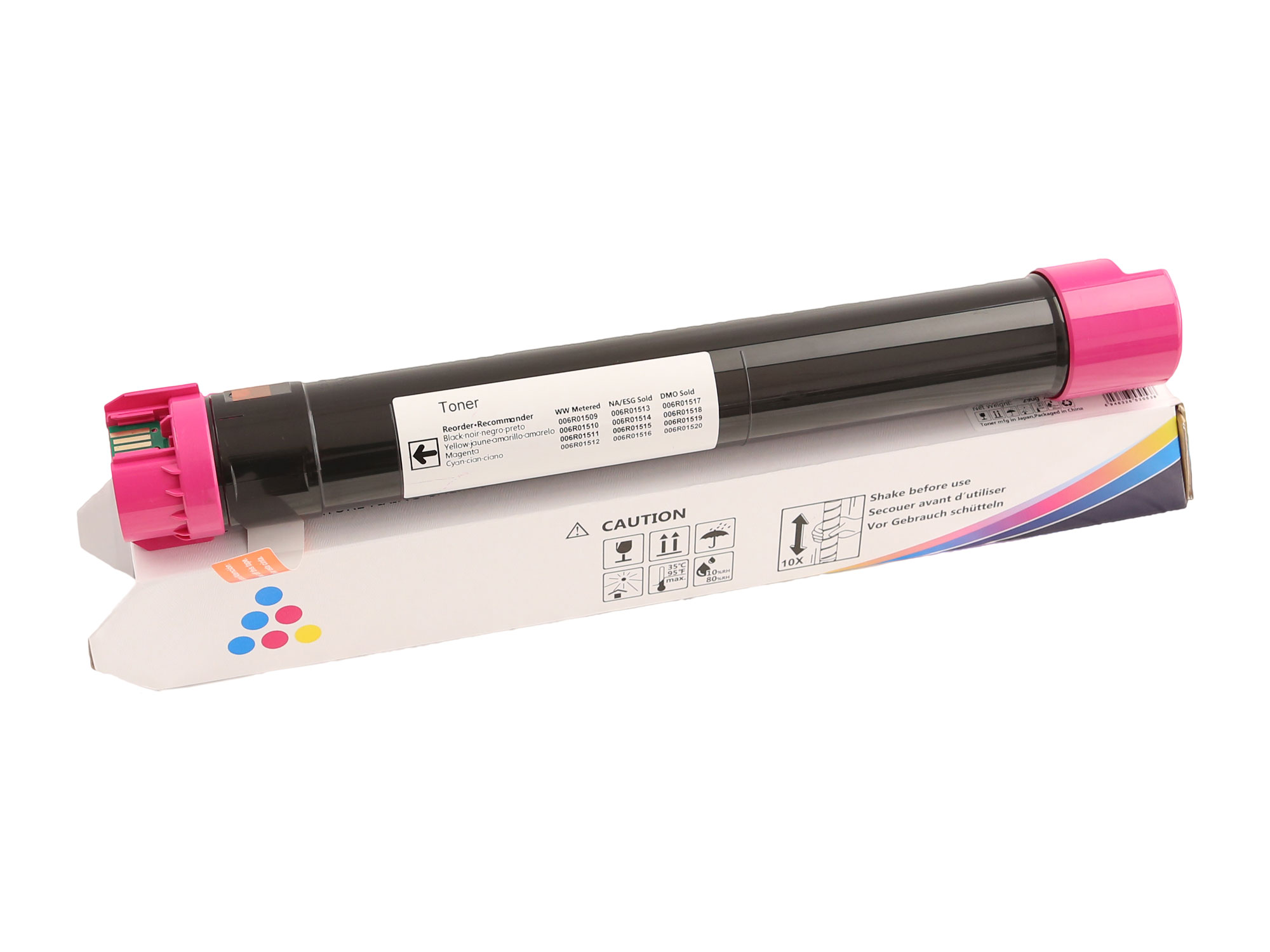 CT202107 Magenta Toner Cartridge Metered-Chemical for Xerox IVC2270