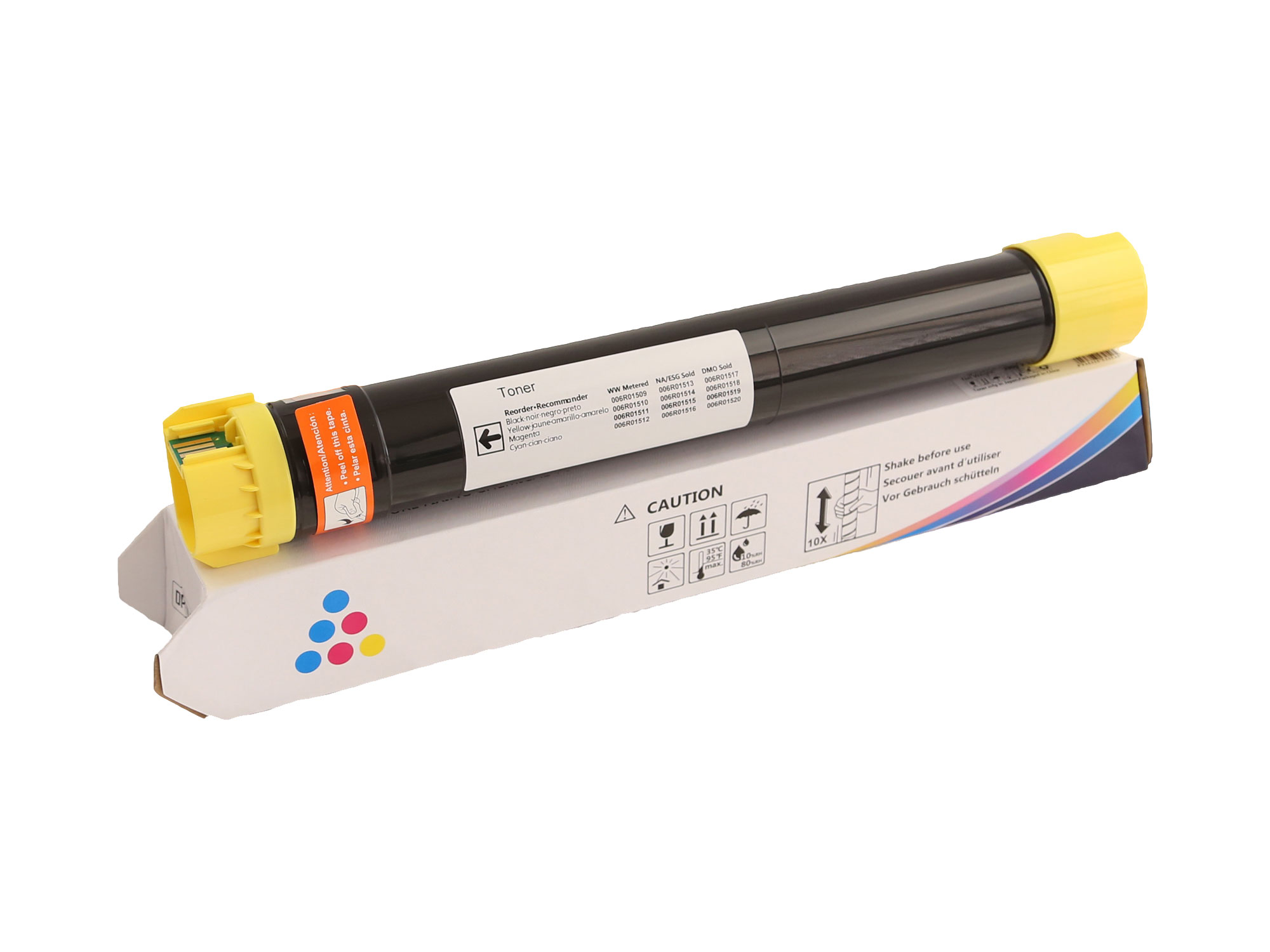CT202108 Yellow Toner Cartridge Metered-Chemical for Xerox IVC2270